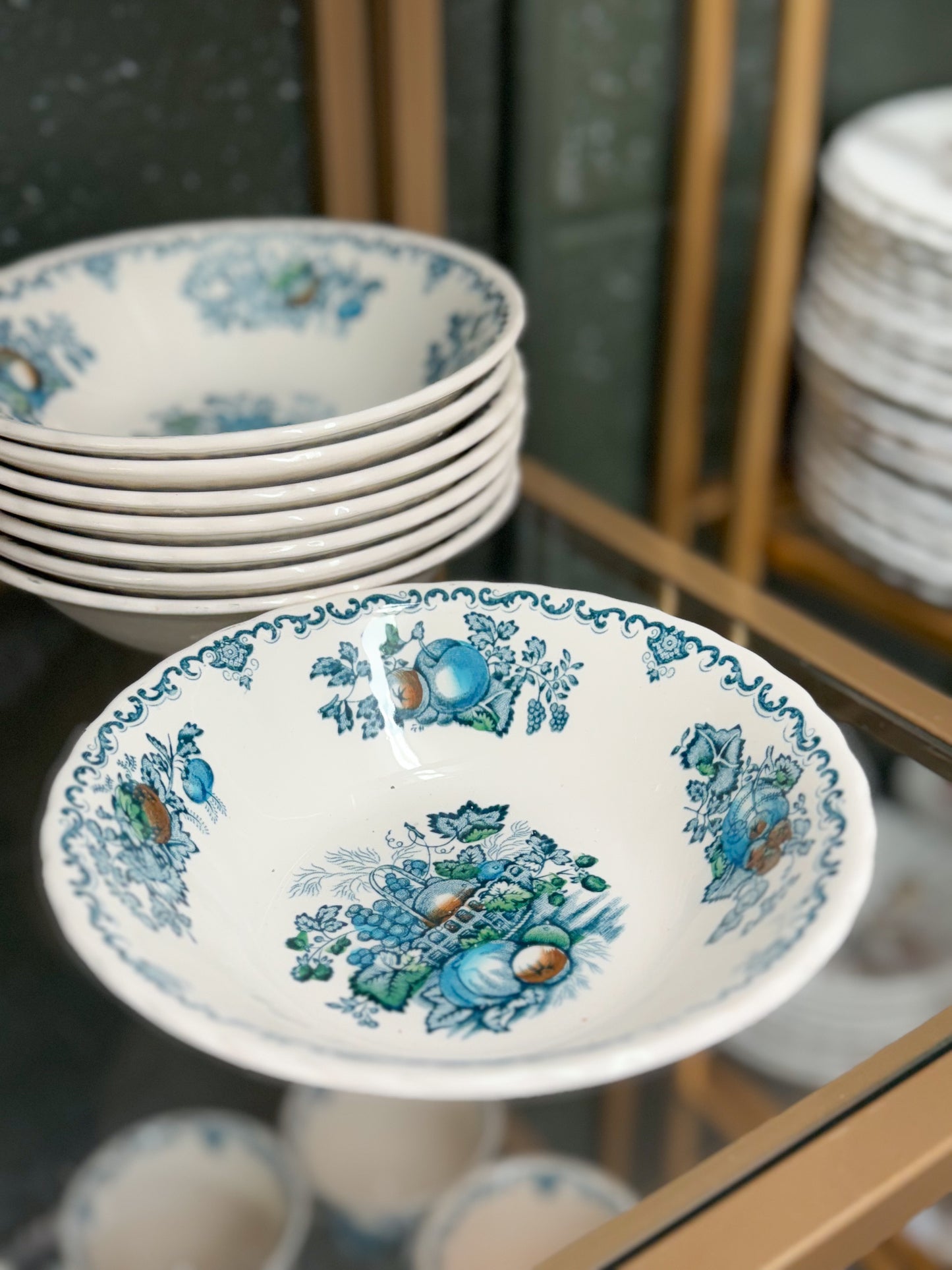 Mason's "Fruit Basket" Dinner Set