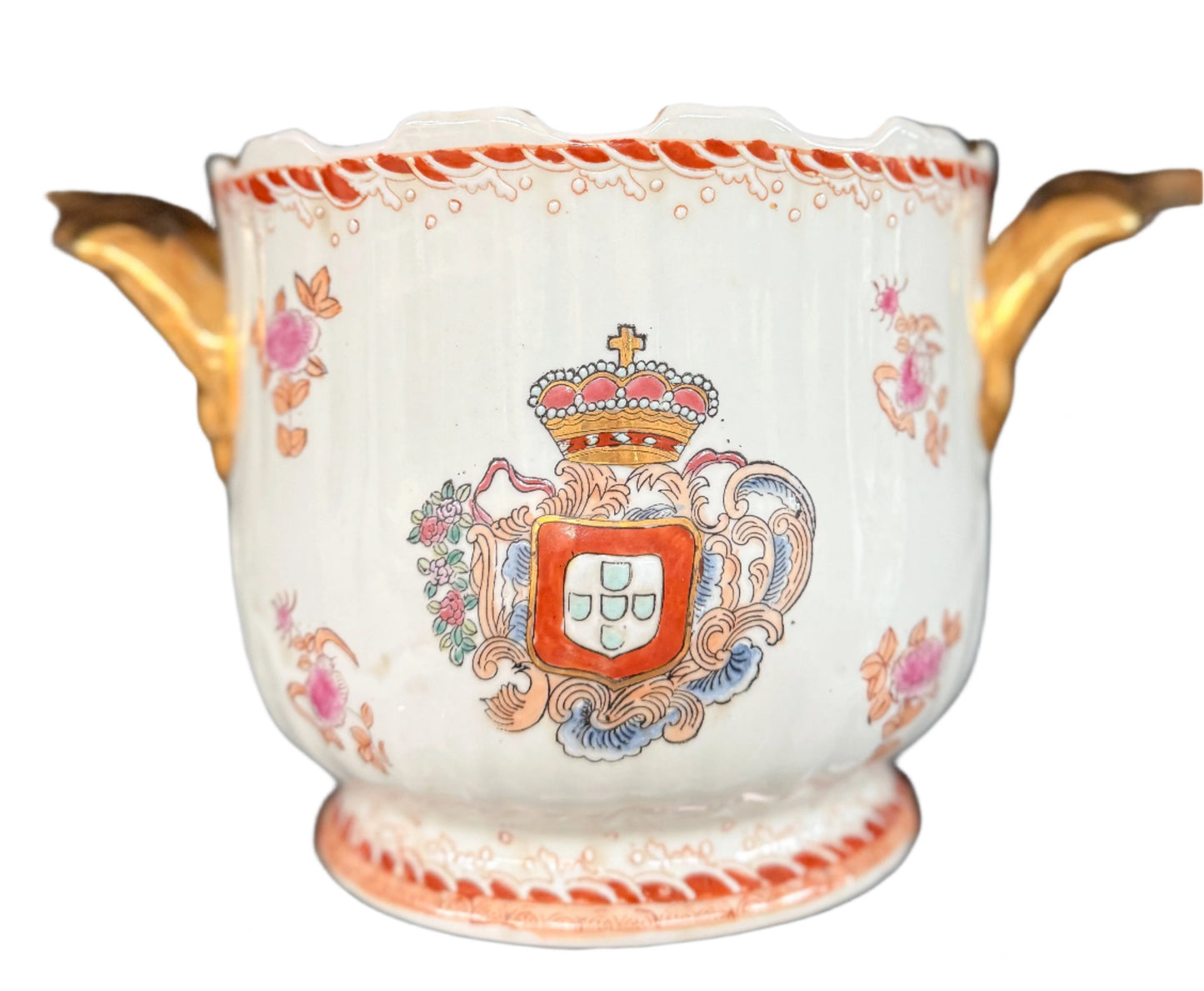 Vintage Crest Cachepot