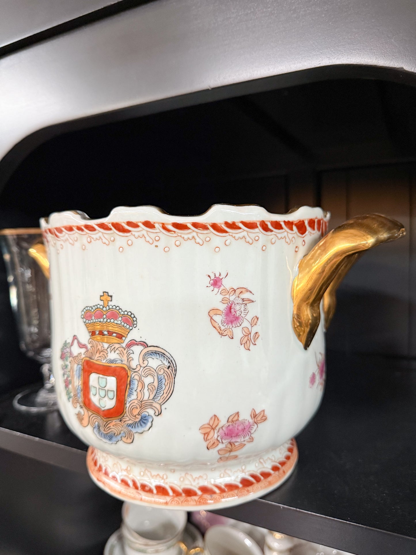 Vintage Crest Cachepot