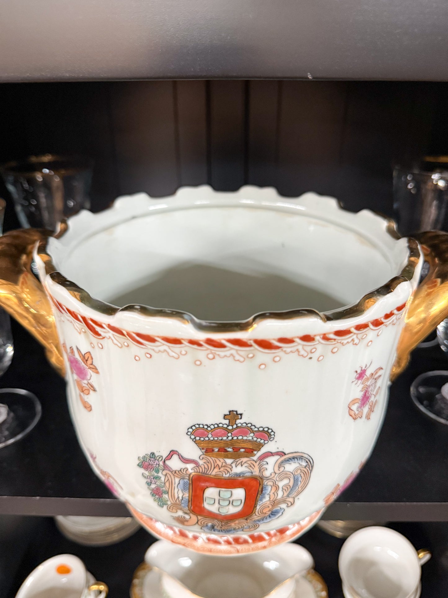 Vintage Crest Cachepot