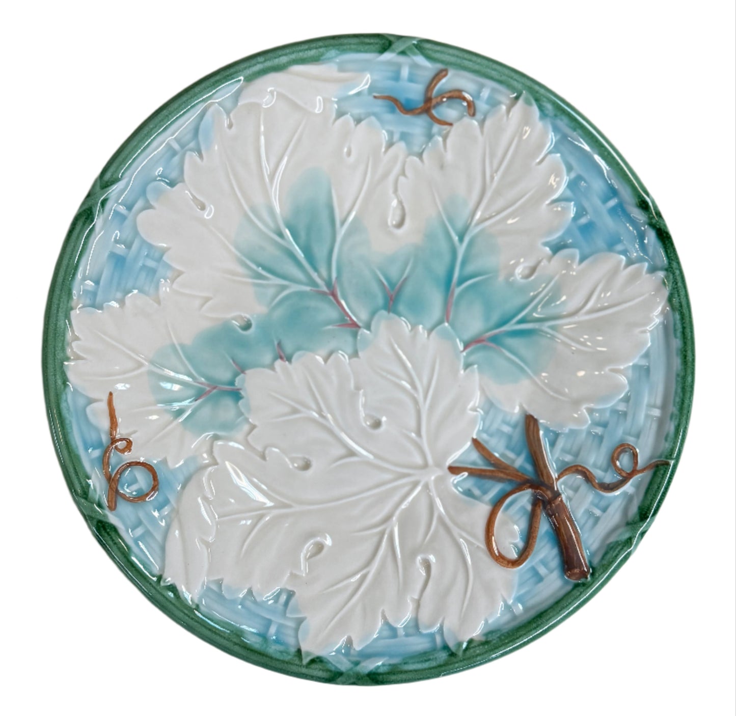 Majolica "Bordeaux" by Shafford Plates