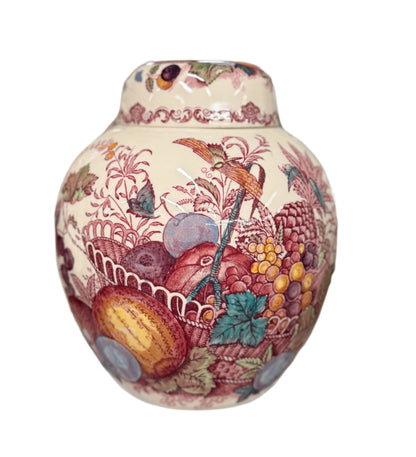 Masons Transferware Ginger Jar