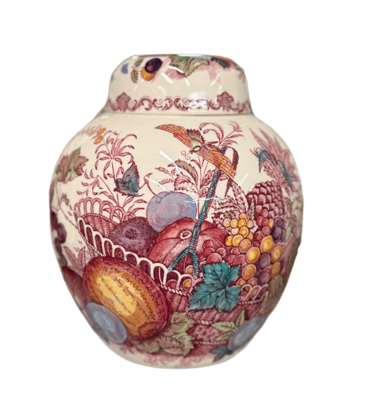 Masons Transferware Ginger Jar