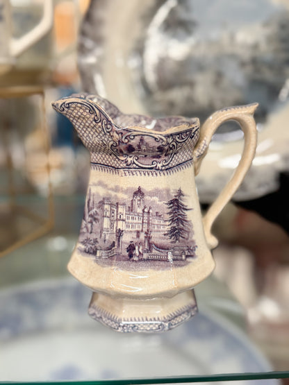 3 Piece Antique Transferware Tea Set