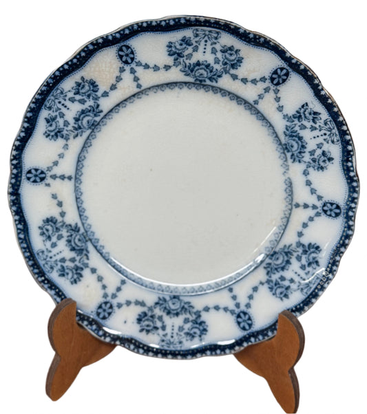 8" Flow Blue Plate