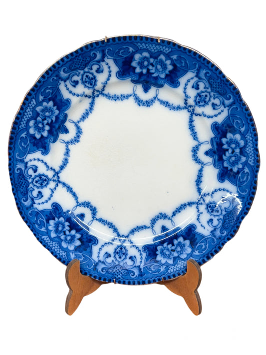 10.5" Flow Blue Plate