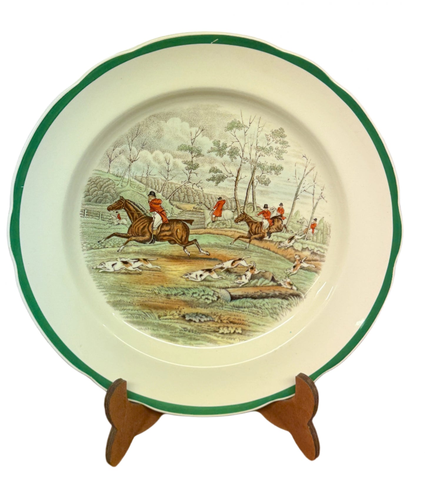 Hunt Scene Plate
