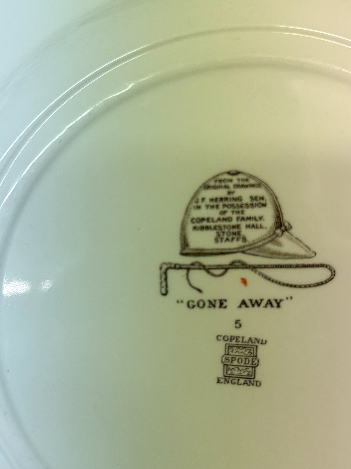 Hunt Scene Plate