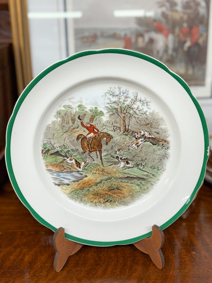 Hunt Scene Plate