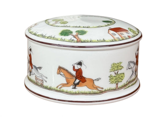 Coal Port Fox Hunt Trinket Box