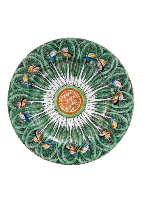 Antique Bok Choy Plate