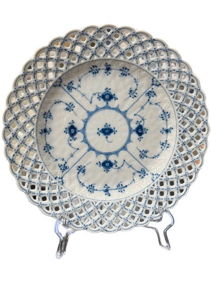 Royal Copenhagen Blue Full Lace Plate