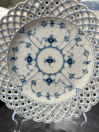 Royal Copenhagen Blue Full Lace Plate