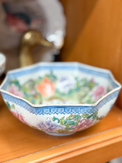 Antique Eggshell Bowl