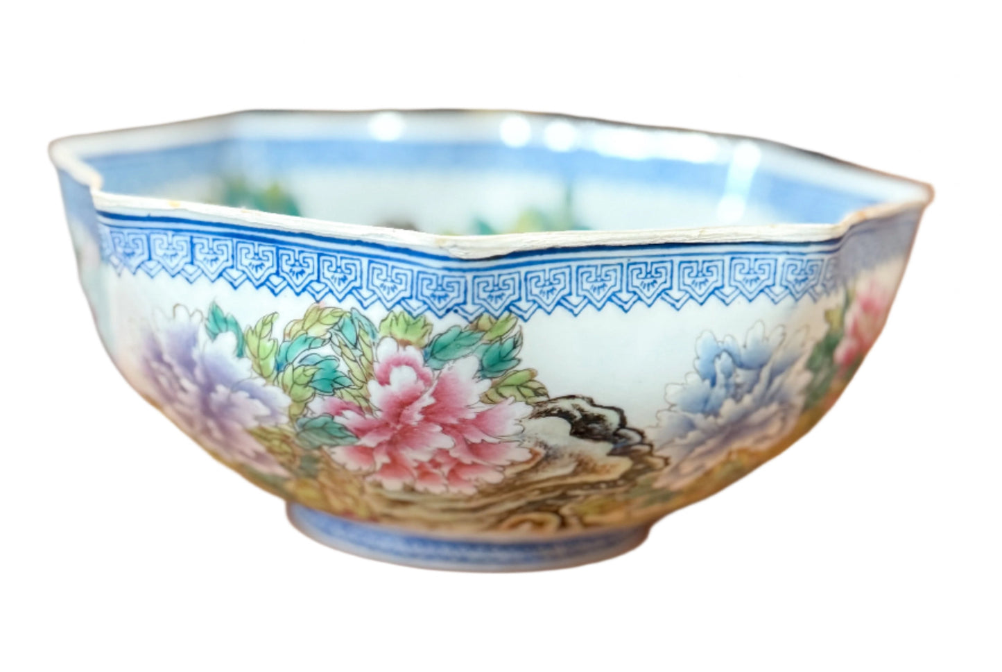 Antique Eggshell Bowl