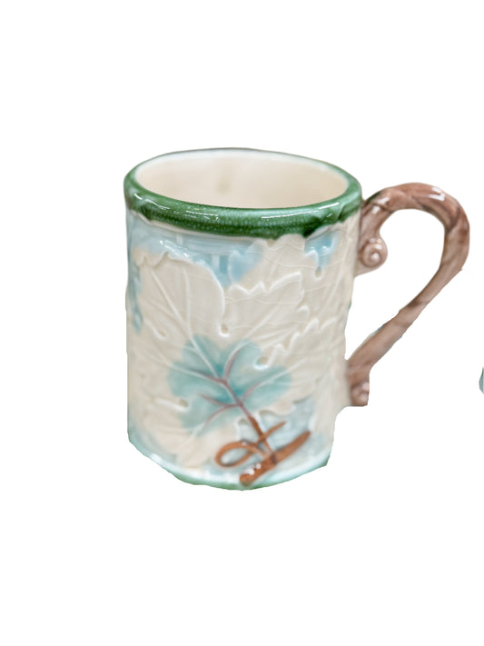 Majolica "Bordeaux" by Shafford Mugs