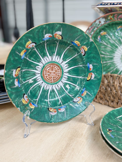 Antique 8" Bok Choy Plate