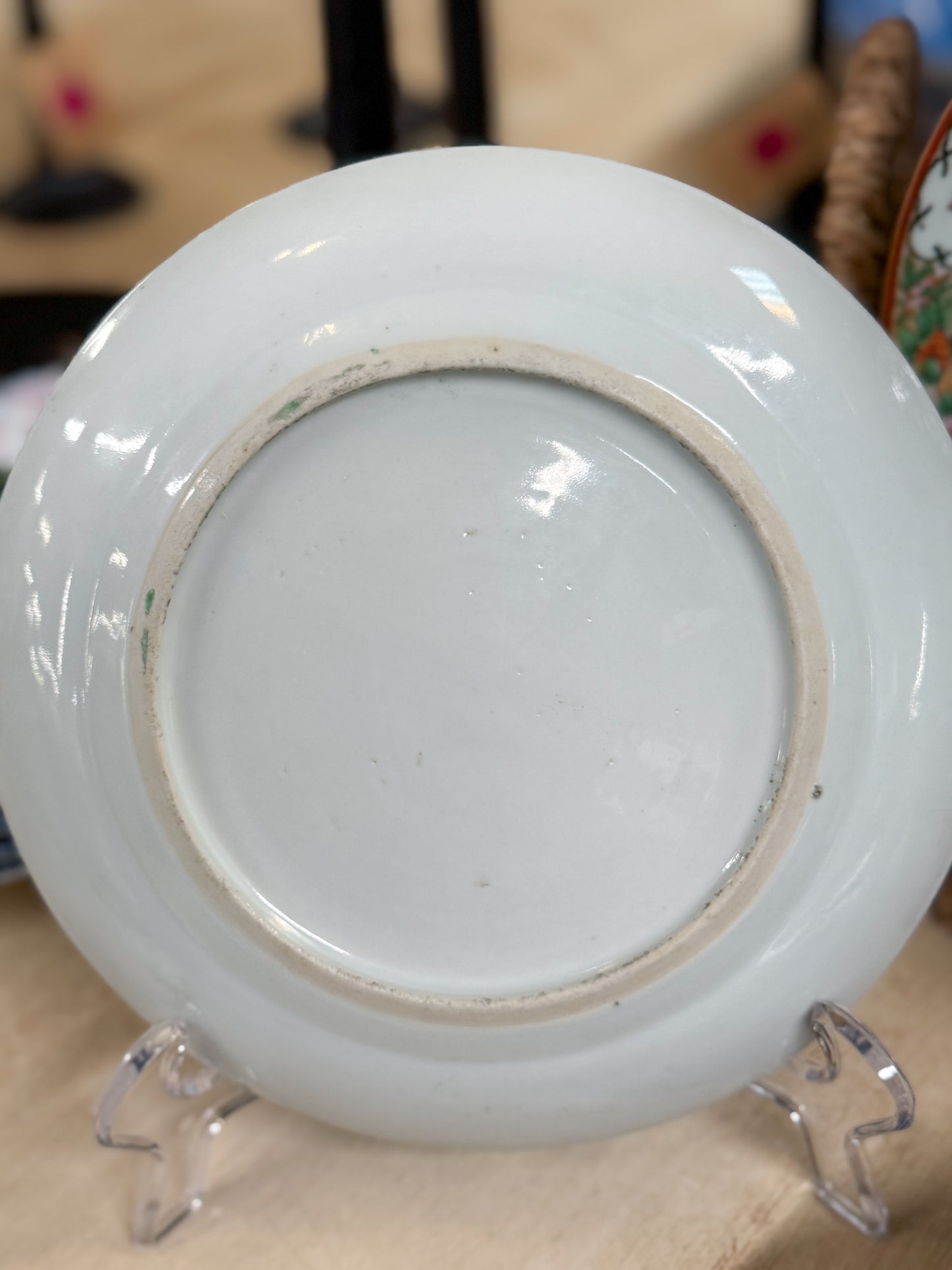 Antique 8" Bok Choy Plate